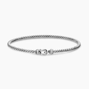 David Yurman Silver Twisted Bracelet xs/s Like New